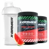X-Gamer Drinks & Energy|2 x 600g X-Tubz Post Melon - 60 Servings + Shaker