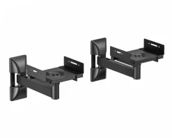 MaxMount Headsets & Audio|Adjustable Wall Mount Speaker Pair - Black
