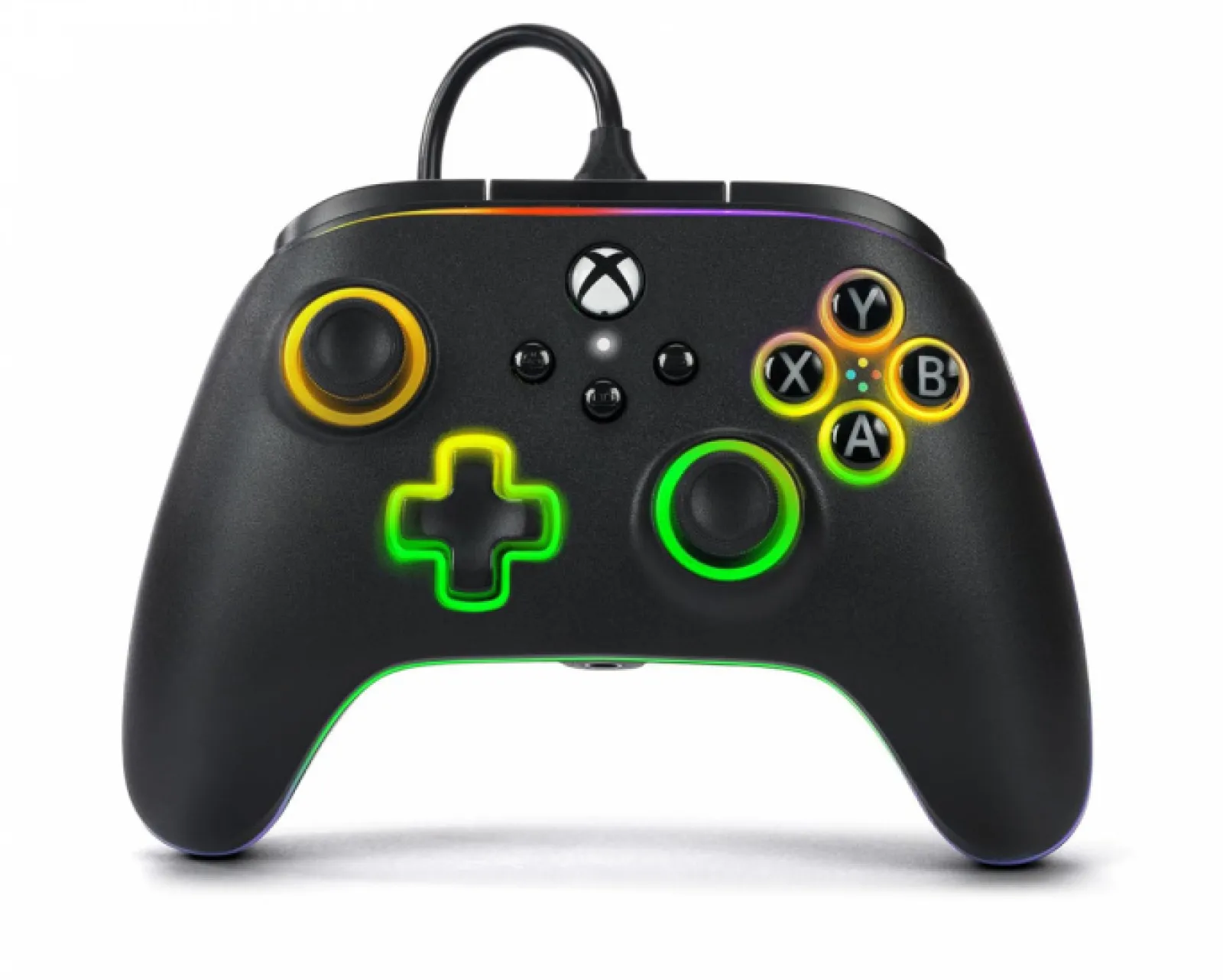 PowerA Xbox|Advantage Wired Controller for Xbox Series X|S with Lumectra - Black