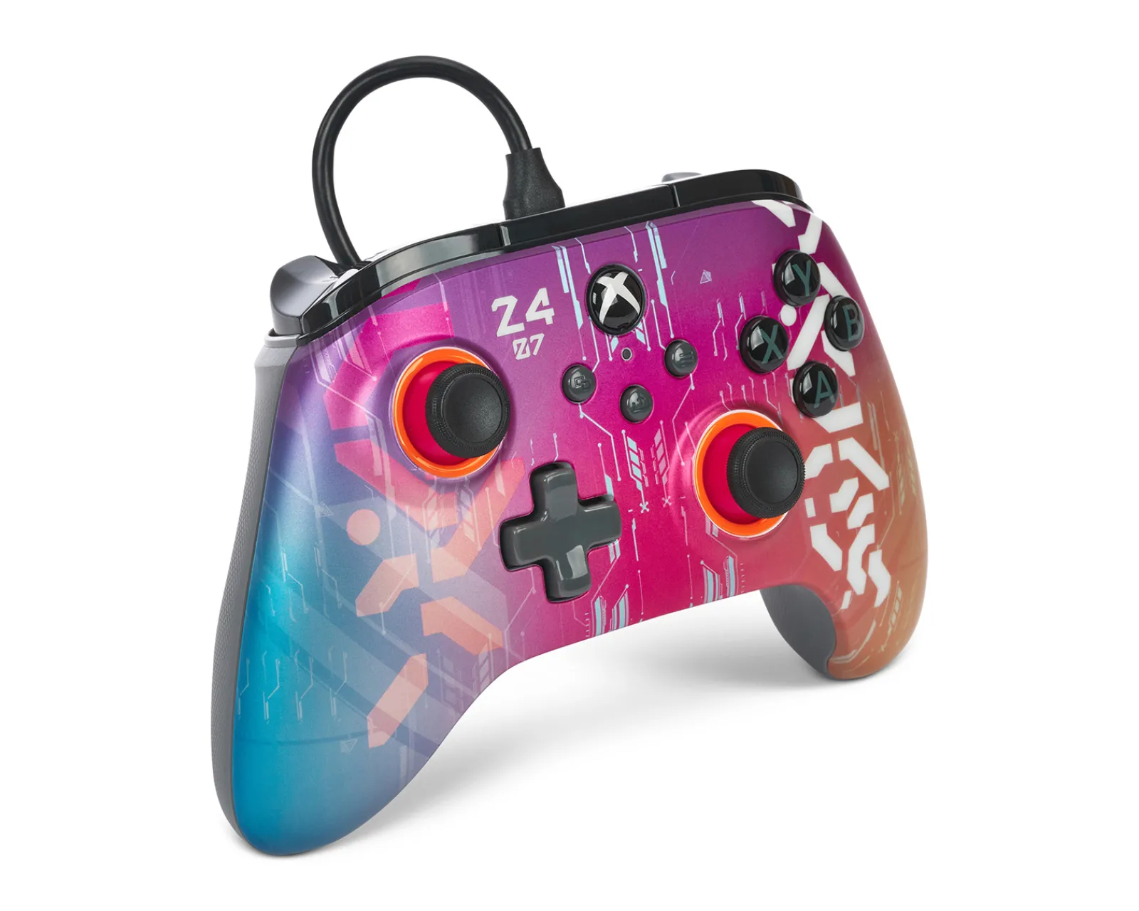 PowerA Xbox|Advantage Wired Controller for Xbox Series X|S - Cyber Style