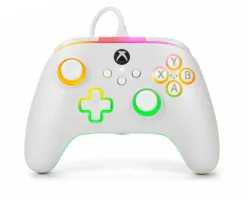 PowerA Xbox|Advantage Wired Controller for Xbox Series X|S with Lumectra - White