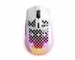 SteelSeries Mice & Accessories|Aerox 3 Wireless Gaming Mouse - Snow White