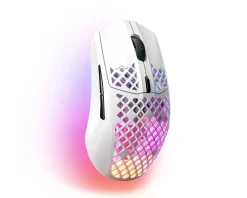 SteelSeries Mice & Accessories|Aerox 3 Wireless Gaming Mouse - Snow White