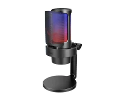 Fifine Headsets & Audio|AMPLIGAME A8 USB Gaming Microphone RGB (PC/PS4/PS5) - Black