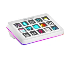 Fifine Streaming & Recording|AMPLIGAME D6 Stream Controller - Streaming Deck - White