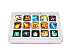 Fifine Streaming & Recording|AMPLIGAME D6 Stream Controller - Streaming Deck - White