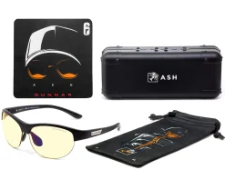 Gunnar Optiks Gaming Eyewear|Ash - Onyx - Amber React