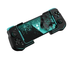 Turtle Beach Controls For Mobile|Atom Controller for Android - Black/Cyan