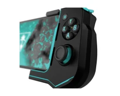 Turtle Beach Controls For Mobile|Atom Controller for Android - Black/Cyan