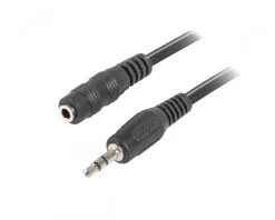 Lanberg Cables & Adapters|Audio Cable Extension 3.5mm 3Pin 3m Black