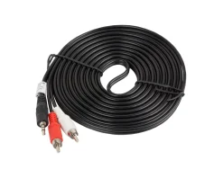 Lanberg Cables & Adapters|Audio Cable 3.5mm to 2xRCA (1.5 Meter) Black