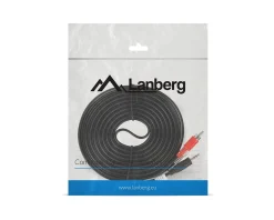 Lanberg Cables & Adapters|Audio Cable 3.5mm to 2xRCA (1.5 Meter) Black