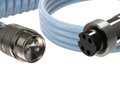 MaxCustom Cables & Adapters|Aviator Coiled Cable USB-C - Light Blue
