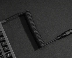 MaxCustom Cables & Adapters|Aviator Coiled Cable USB-C - Black