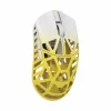 WLMouse Mice & Accessories|BEAST X Max Wireless Gaming Mouse - White/Yellow [Omron Opticals]