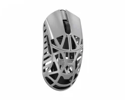 WLMouse Mice & Accessories|Beast X Mini Pro - Silver [Omron Opticals] - Side Slits