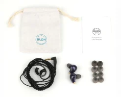 Blon Headphones|Headsets & Audio|BL03 IEM Headphones with 3.5mm Microphone - Purple