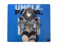 Uncle Panda Mousepad|Blue Glass Mousepad