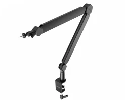Fifine Headsets & Audio|BM66 Boom Arm Stand - Black