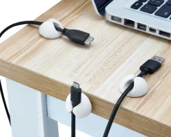 MaxMount Cables & Adapters|Cable Clips 6 pcs Gray