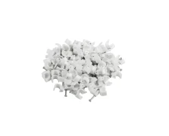 Lanberg Cables & Adapters|Cable Clips 7mm 100pcs - White