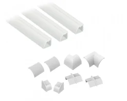 D-Line Cables & Adapters|Cable duct Kit 22x22mm 3x Cable duct/accessories 1.0m