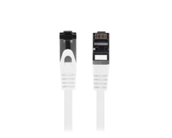 Lanberg Cables & Adapters|CAT 8.1 Ethernet cable S/FTP LSZH - White - 0,25m