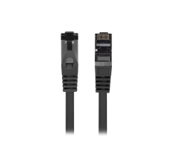 Lanberg Cables & Adapters|CAT 8.1 Ethernet cable S/FTP LSZH - Black - 0,25m