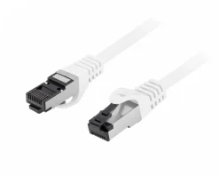 Lanberg Cables & Adapters|CAT 8.1 Ethernet cable S/FTP LSZH - White - 1m