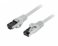 Lanberg Cables & Adapters|CAT 8.1 S/FTP LSZH - Ethernet cable - Grey - 3m
