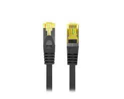 Lanberg Cables & Adapters|CAT.6A S/FTP LSZH CU - Ethernet cable - Black - 0.5 Meter