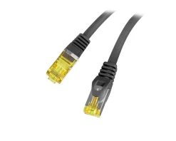 Lanberg Cables & Adapters|CAT.6A S/FTP LSZH CU - Ethernet cable - Black - 2 Meter