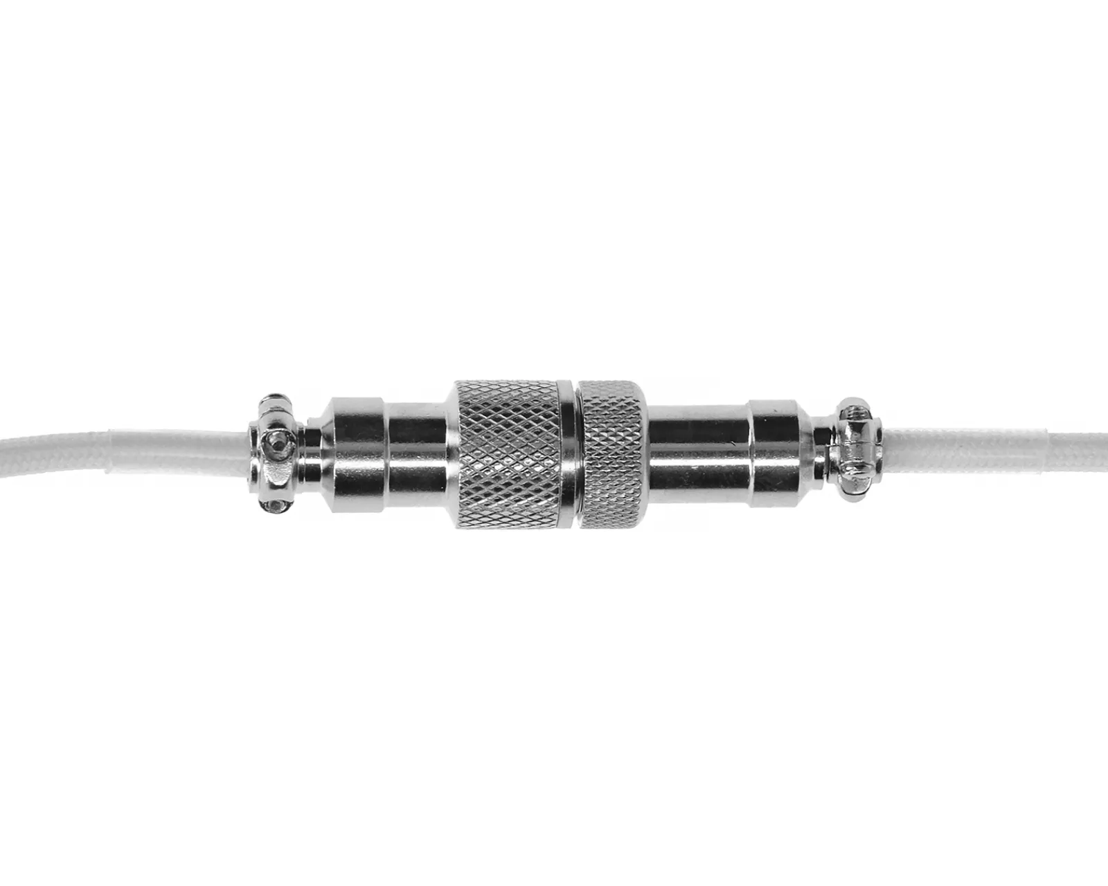 MaxCustom Cables & Adapters|Coiled Cable USB-C - White