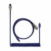 Keychron Cables & Adapters|Custom Coiled Aviator Cable USB-C - Blue
