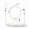 Keychron Cables & Adapters|Custom Coiled Aviator Cable USB-C - White