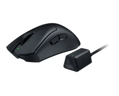 Razer Mice & Accessories|DeathAdder V3 Pro + HyperPolling Wireless Dongle - Black