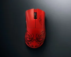 Razer Mice & Accessories|DeathAdder V3 Pro Lightweight Wireless Gaming Mouse - Faker Edition