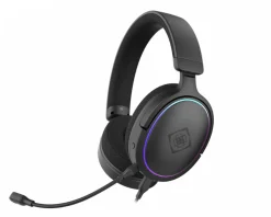 Deltaco Gaming Headsets & Audio|DH430 Wired RGB Gaming Headset - Black