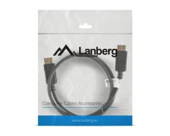 Lanberg Cables & Adapters|DisplayPort Cable Male - Male Black 1.8m