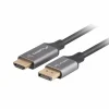 Lanberg Cables & Adapters|DisplayPort to HDMI Cable 4K Black - 1m