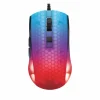Deltaco Gaming Mice & Accessories|DM310 Semi-Transparent RGB Gaming Mouse - Black