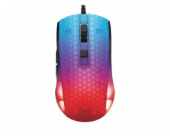 Deltaco Gaming Mice & Accessories|DM310 Semi-Transparent RGB Gaming Mouse - Black