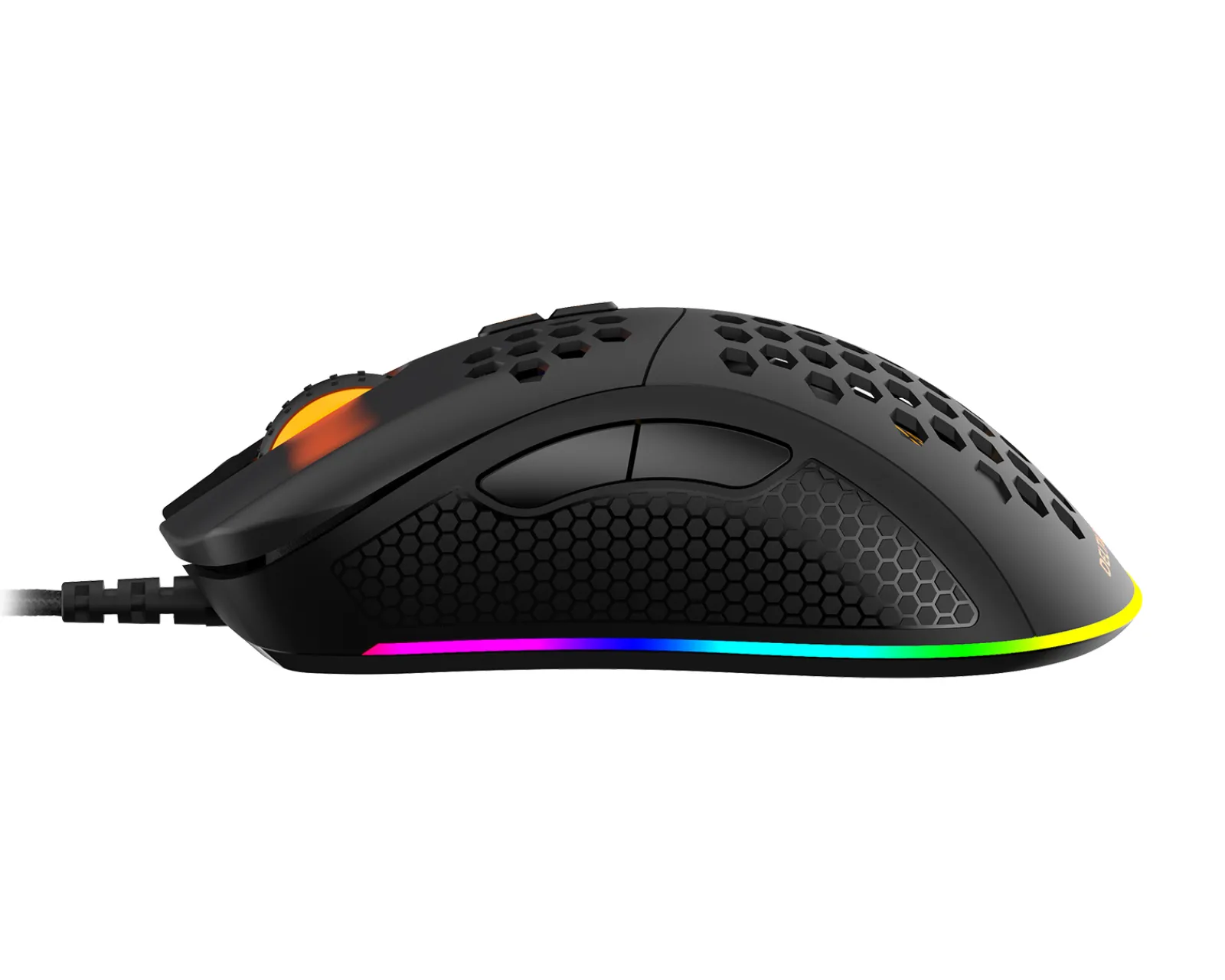 Deltaco Gaming Mice & Accessories|DM210 Ultra-Light RGB Gaming Mouse - Black