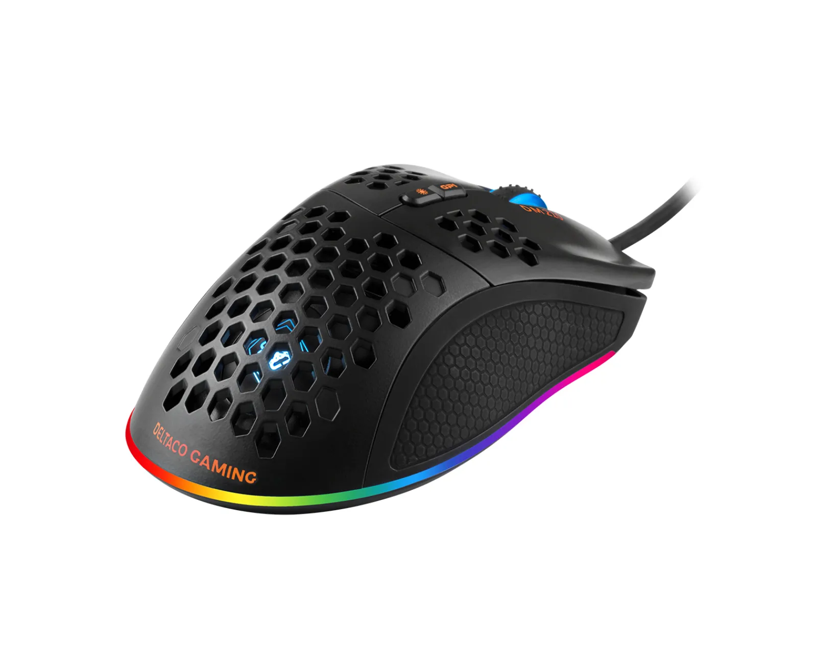 Deltaco Gaming Mice & Accessories|DM210 Ultra-Light RGB Gaming Mouse - Black