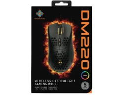 Deltaco Gaming Mice & Accessories|DM220 Wireless RGB Gaming Mouse Ultralight - Black