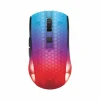 Deltaco Gaming Mice & Accessories|DM320 Wireless Semi-Transparent RGB Gaming Mouse - Black