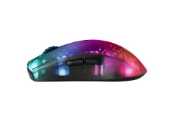 Deltaco Gaming Mice & Accessories|DM320 Wireless Semi-Transparent RGB Gaming Mouse - Black
