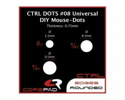 Corepad Mice & Accessories|Dots CTRL - Universal DIY - Ø 5.5/8.5/9.5mm - 0.75mm
