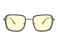 Gunnar Optiks Gaming Eyewear|Fallout Vault 33 - Gunmetal - Amber