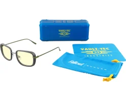 Gunnar Optiks Gaming Eyewear|Fallout Vault 33 - Gunmetal - Amber